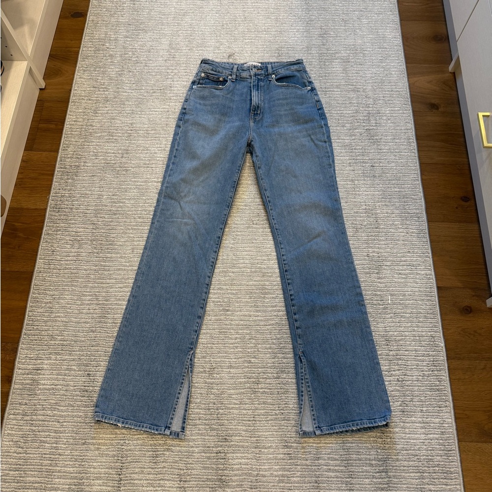 10 Crosby Derek Lam Blue Flare Jeans